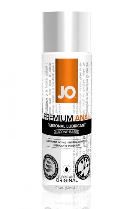 Анальный лубрикант на силиконовой основе JO Anal Premium - 60 мл. - System JO - купить с доставкой в Долгопрудном