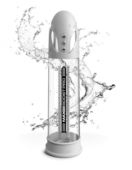 Белая вакуумная автоматическая помпа Max Boost Pro Flow - Pipedream - в Долгопрудном купить с доставкой