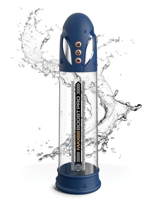 Синяя вакуумная автоматическая помпа Max Boost Pro Flow - Pipedream - в Долгопрудном купить с доставкой