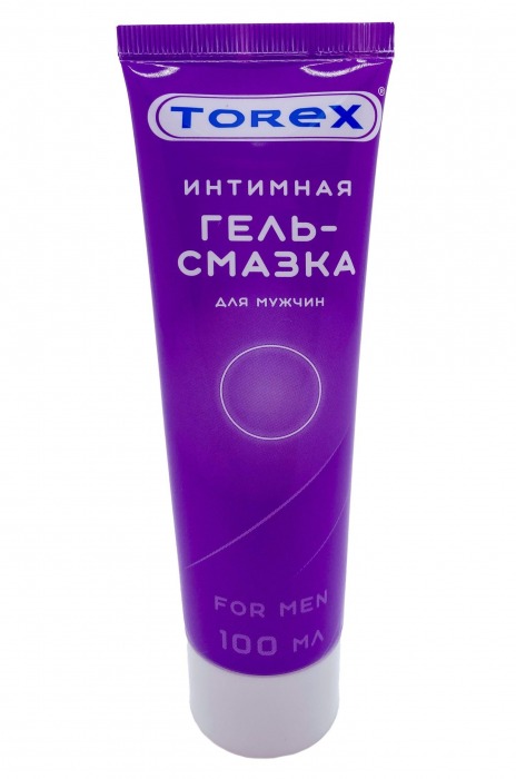 Гель-смазка на водной основе For Men - 100 мл. - Torex - купить с доставкой в Долгопрудном