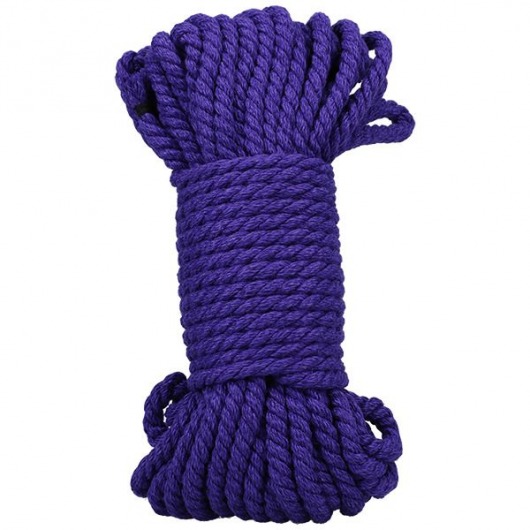 Фиолетовая верёвка для связывания и фиксации Bind Tie - 15,24 м. - Doc Johnson - купить с доставкой в Долгопрудном