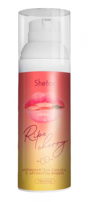 Интимная гель-смазка Shefox Premium «Спелая вишня» - 50 мл. - Shefox - купить с доставкой в Долгопрудном