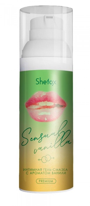 Интимная гель-смазка Shefox Premium «Чувственная ваниль» - 50 мл. - Shefox - купить с доставкой в Долгопрудном