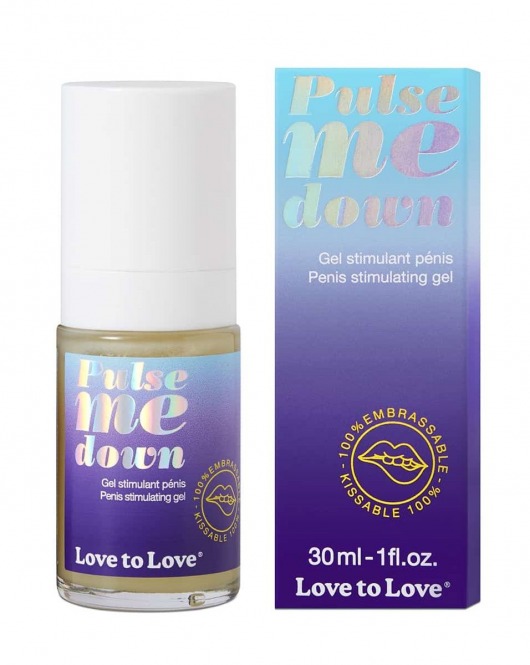 Стимулирующий гель для пениса Pulse Me Down - 30 мл. - Love to Love - купить с доставкой в Долгопрудном