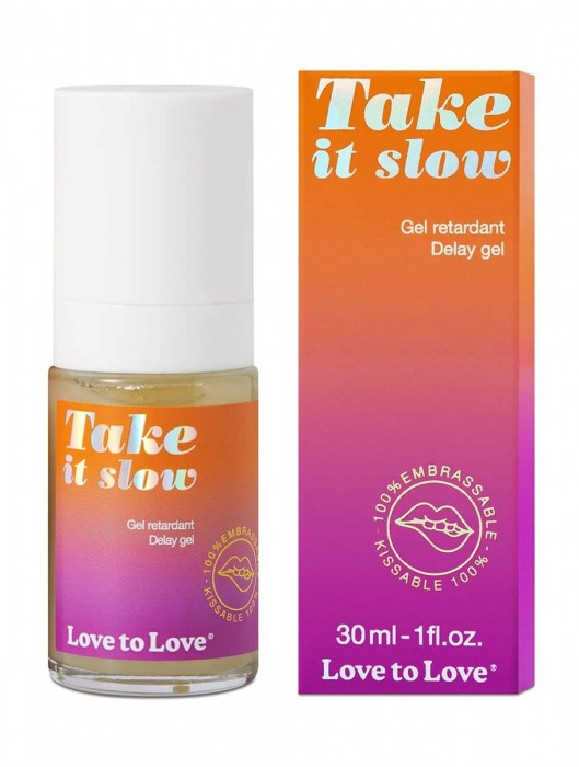 Пролонгирующий гель для мужчин Take It Slow - 30 мл. - Love to Love - купить с доставкой в Долгопрудном