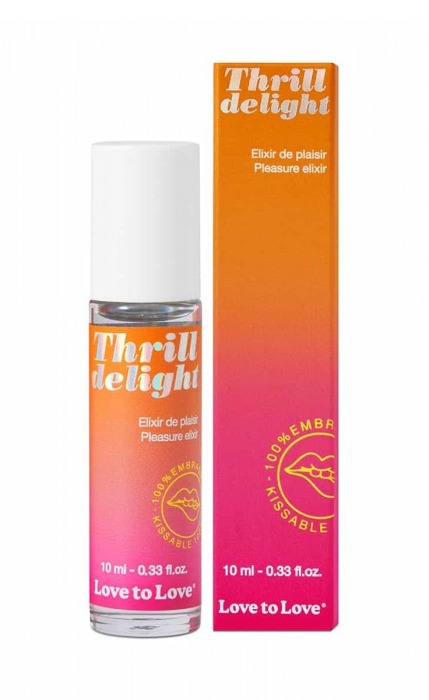 Возбуждающий гель Thrill Delight - 10 мл. - Love to Love - купить с доставкой в Долгопрудном