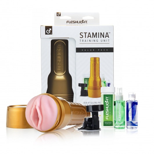 Набор для мастурбации Fleshlight Stamina Training Unit - Fleshlight - в Долгопрудном купить с доставкой