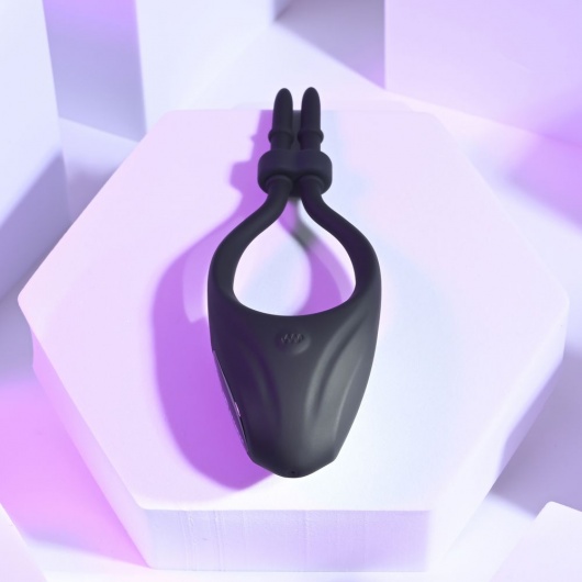 Черное эрекционное вибролассо Perfect Fit - Zero Tolerance - в Долгопрудном купить с доставкой