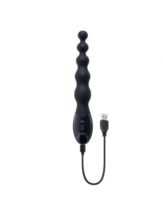 Черный анальный вибростимулятор Backdoor Baton - 24,1 см. - Zero Tolerance