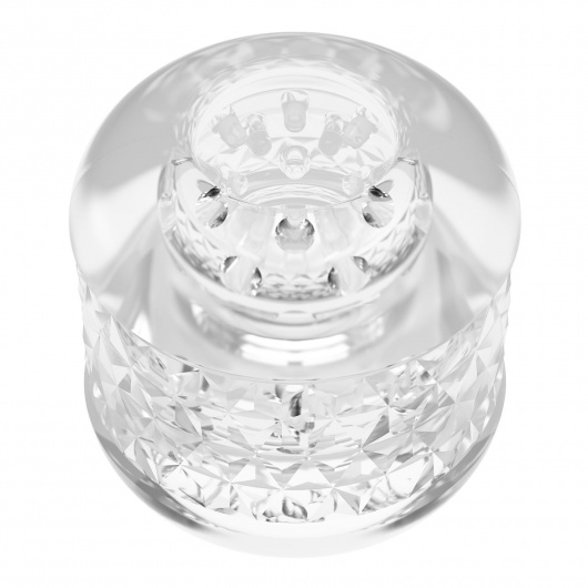 Прозрачный сквозной мастурбатор Crystle - Baile - в Долгопрудном купить с доставкой