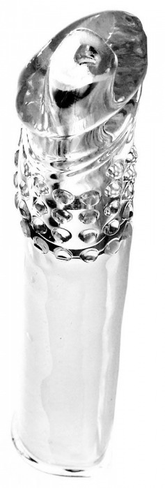 Прозрачная насадка-удлинитель Perfect Sleeve - 19 см. - Boys of Toys - в Долгопрудном купить с доставкой