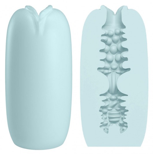 Голубой мастурбатор-вагина Olga - Baile - в Долгопрудном купить с доставкой