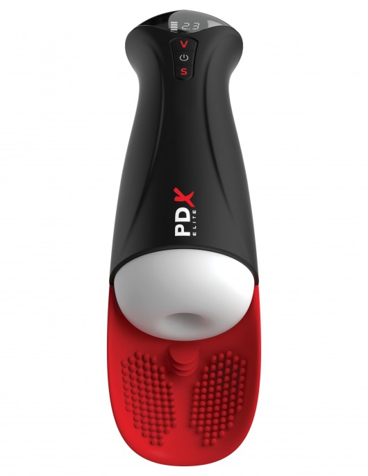 Мастурбатор в колбе с вибрацией Fuck-O-Matic Pro XL - Pipedream - в Долгопрудном купить с доставкой