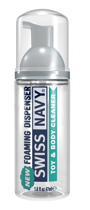 Очищающая пенка для игрушек и тела Toy   Body Cleaner Foamer - 47 мл. - Swiss navy - купить с доставкой в Долгопрудном
