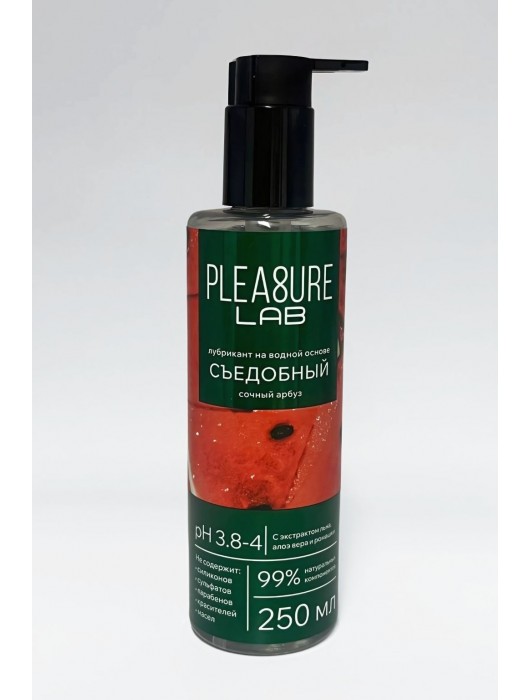 Лубрикант на водной основе Pleasure Lab с ароматом арбуза - 250 мл. - Pleasure Lab - купить с доставкой в Долгопрудном