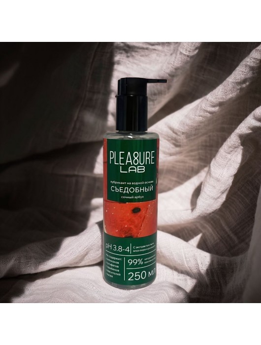 Лубрикант на водной основе Pleasure Lab с ароматом арбуза - 250 мл. - Pleasure Lab - купить с доставкой в Долгопрудном