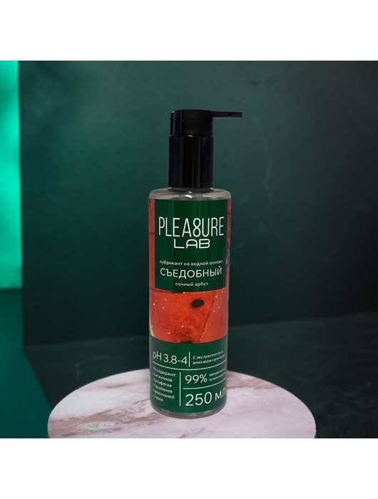 Лубрикант на водной основе Pleasure Lab с ароматом арбуза - 250 мл. - Pleasure Lab - купить с доставкой в Долгопрудном