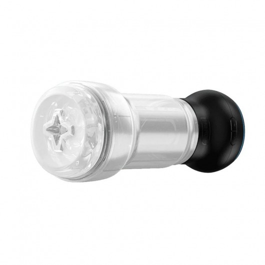 Набор PowerBlow   Feel Pocket Stroker Crystal: мастурбатор и интерактивная насадка - Kiiroo - в Долгопрудном купить с доставкой