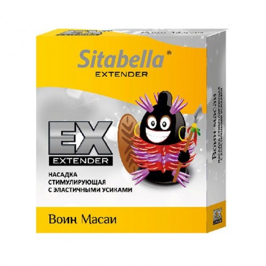 Стимулирующая насадка Sitabella Extender  Воин Масаи - Sitabella - купить с доставкой в Долгопрудном