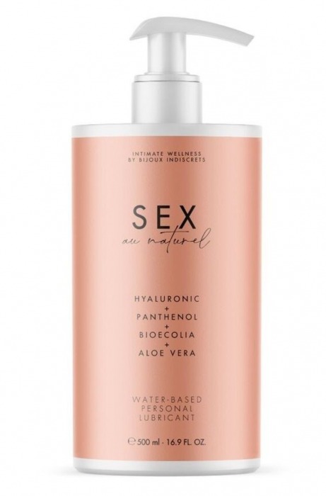 Лубрикант на водной основе Water-based Personal Lubricant - 500 мл. - Bijoux Indiscrets - купить с доставкой в Долгопрудном