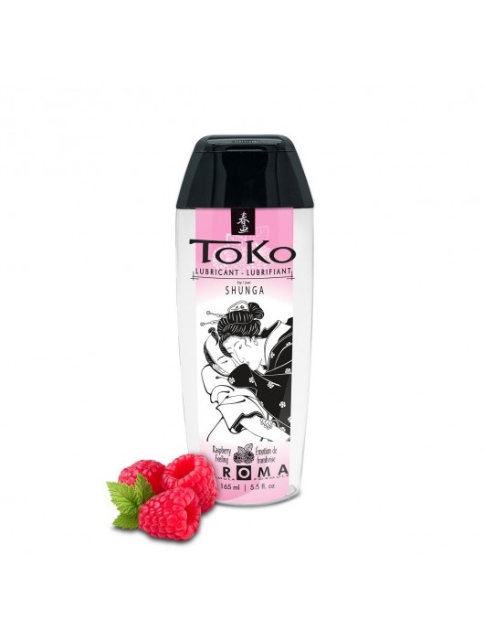 Интимная смазка TOKO Aroma Raspberry Feeling с ароматом малины - 165 мл. - Shunga - купить с доставкой в Долгопрудном