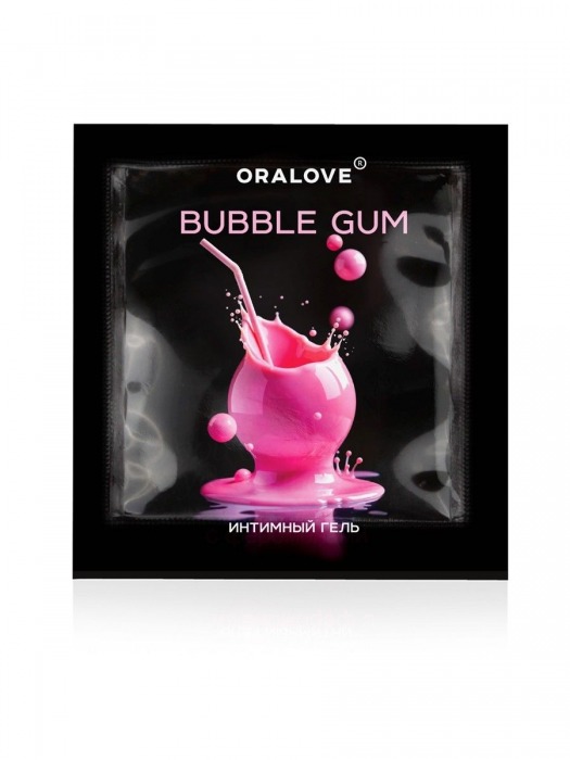 Саше съедобной оральной смазки OraLove с ароматом бабл-гам - 3 гр. - Биоритм - купить с доставкой в Долгопрудном