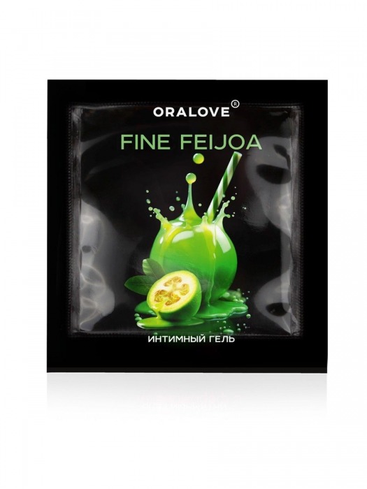 Саше съедобной оральной смазки OraLove с ароматом фейхоа - 3 гр. - Биоритм - купить с доставкой в Долгопрудном