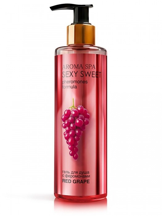 Гель для душа с феромонами и ароматом винограда Red Grape - 200 мл. -  - Магазин феромонов в Долгопрудном