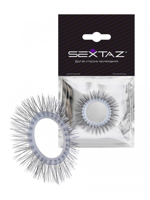 Круглое эрекционное кольцо с «ресничками» - Sextaz - в Долгопрудном купить с доставкой