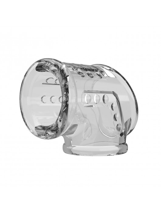 Прозрачная насадка на пенис и мошонку - Baile - в Долгопрудном купить с доставкой