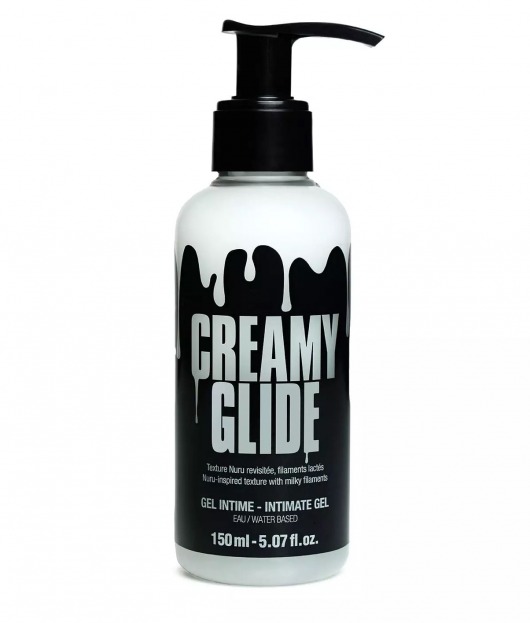 Лубрикант на водной основе Creamy Glide с консистенцией спермы - 150 мл. - Strap-on-me - купить с доставкой в Долгопрудном