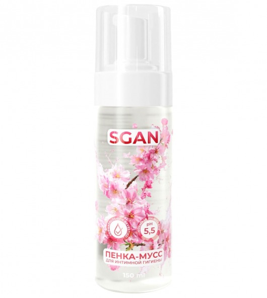 Пенка-мусс для интимной гигиены SGAN с пребиотиками - 150 мл. - SGAN - купить с доставкой в Долгопрудном
