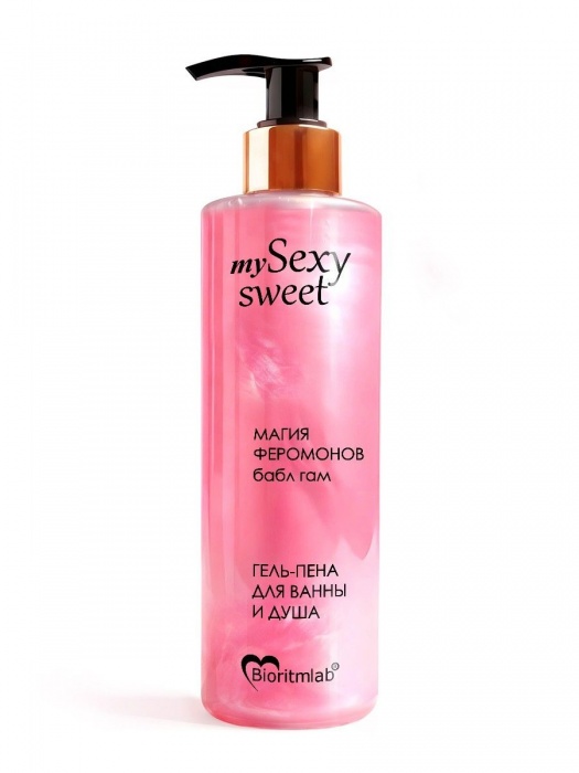 Гель-пена для ванны и душа Sexy Sweet с феромонами и ароматом бабл-гам - 200 мл. -  - Магазин феромонов в Долгопрудном