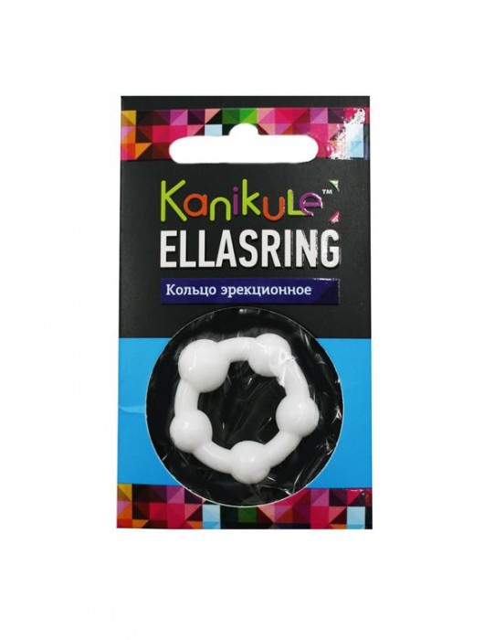 Цветное эрекционное кольцо с шариками Ellasring - Sitabella - в Долгопрудном купить с доставкой