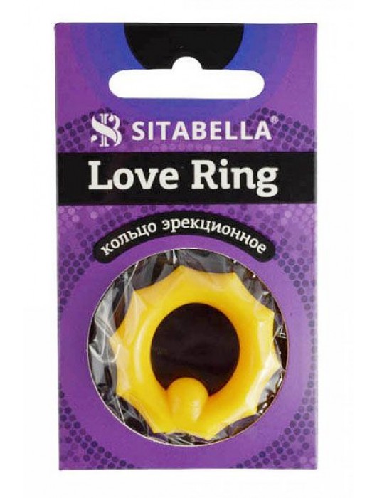 Цветное эрекционное кольцо Love Ring - Sitabella - в Долгопрудном купить с доставкой