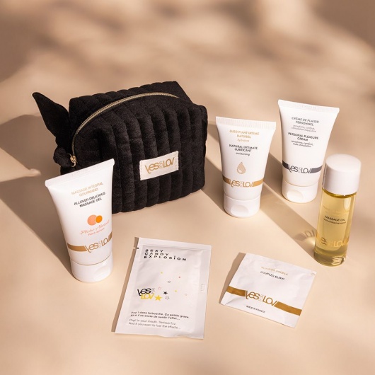 Набор YESforLOV La Trousse Enchantée в черной косметичке - YESforLOV - купить с доставкой в Долгопрудном