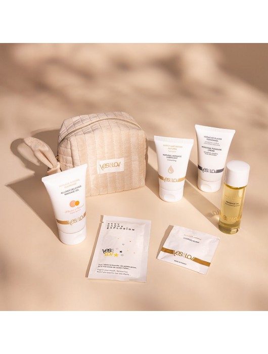 Набор YESforLOV La Trousse Enchantée в бежевой косметичке - YESforLOV - купить с доставкой в Долгопрудном