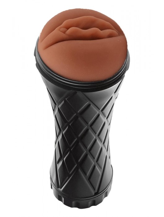 Коричневый мастурбатор-вагина Marly - Dream Toys - в Долгопрудном купить с доставкой