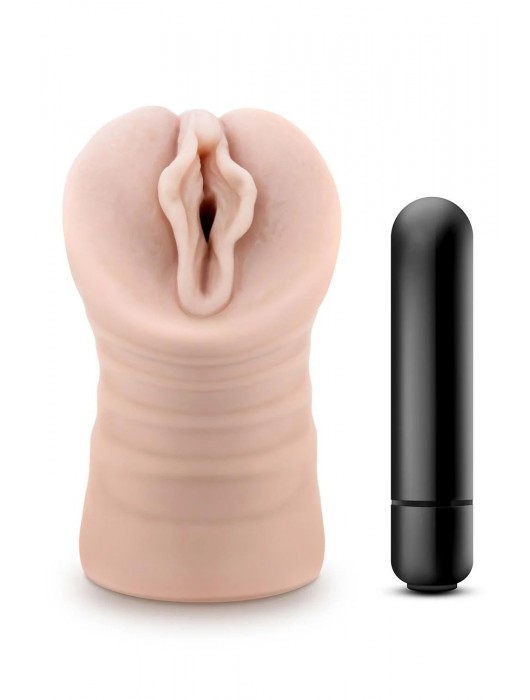 Телесный мастурбатор-вагина Destini - Blush Novelties - в Долгопрудном купить с доставкой