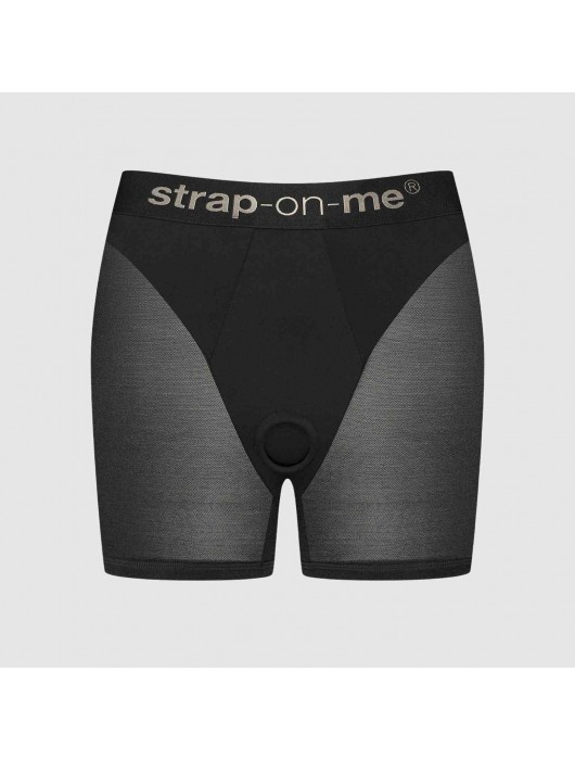 Трусики-шорты для фиксации насадок Strap-on-me Harness Lingerie Halo - size S - Strap-on-me - купить с доставкой в Долгопрудном