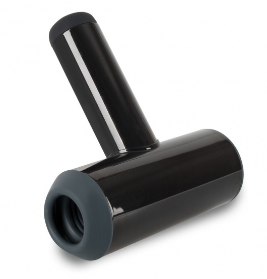 Черный мастурбатор с удобной ручкой Masturbator with 2 Functions - Orion - в Долгопрудном купить с доставкой