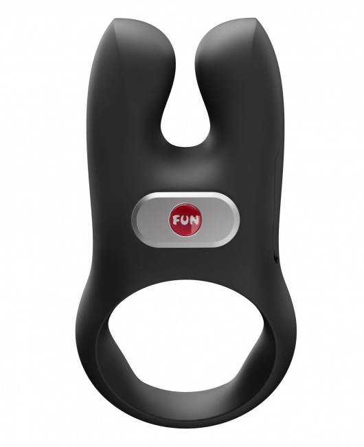 Черное эрекционное виброкольцо Nos - Fun Factory - в Долгопрудном купить с доставкой