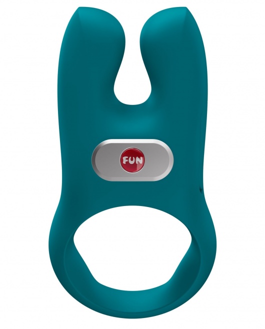 Зеленое эрекционное виброкольцо Nos - Fun Factory - в Долгопрудном купить с доставкой