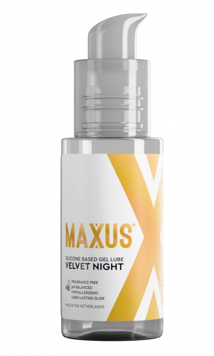 Лубрикант на силиконовой основе MAXUS Velvet Night - 50 мл. - Maxus - купить с доставкой в Долгопрудном