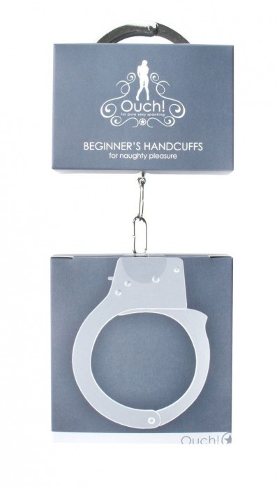Металлические наручники OUCH! Metal - Shots Media BV - купить с доставкой в Долгопрудном