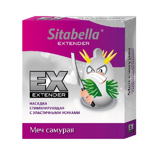 Стимулирующая насадка Sitabella Extender  Меч самурая - Sitabella - купить с доставкой в Долгопрудном