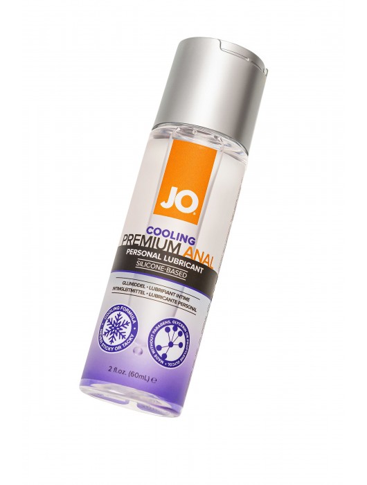 Анальный охлаждающий лубрикант на силиконовой основе JO PREMIUM ANAL COOLING - 60 мл. - System JO - купить с доставкой в Долгопрудном
