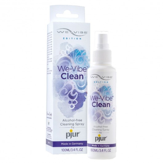 Очиститель для игрушек без спирта We-Vibe Clean - 100 мл. - Pjur - купить с доставкой в Долгопрудном