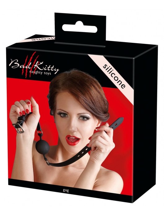 Средний силиконовый кляп-шар на регулируемых ремешках - Orion - купить с доставкой в Долгопрудном