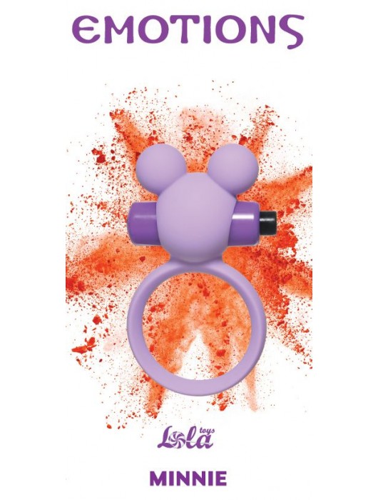 Сиреневое эрекционное виброколечко Emotions Minnie - Lola Games - в Долгопрудном купить с доставкой